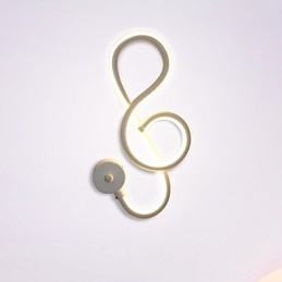 Lampă încorporată pentru culoar, bară luminoasă creativă modernă simplă, lampă pentru coridor, lampă de noptieră, lampă din aluminiu