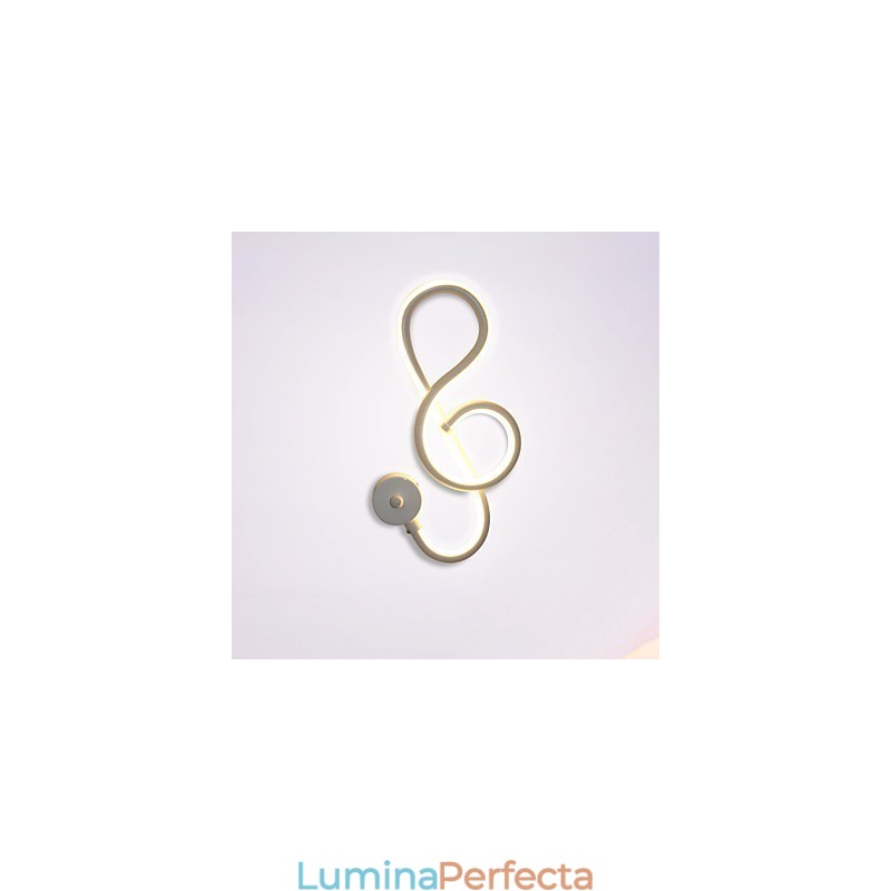 Lampă încorporată pentru culoar, bară luminoasă creativă modernă simplă, lampă pentru coridor, lampă de noptieră, lampă din aluminiu