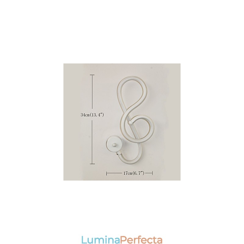 Lampă încorporată pentru culoar, bară luminoasă creativă modernă simplă, lampă pentru coridor, lampă de noptieră, lampă din aluminiu