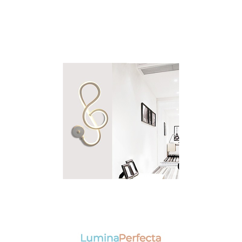 Lampă încorporată pentru culoar, bară luminoasă creativă modernă simplă, lampă pentru coridor, lampă de noptieră, lampă din aluminiu