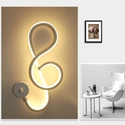 Lampă încorporată pentru culoar, bară luminoasă creativă modernă simplă, lampă pentru coridor, lampă de noptieră, lampă din aluminiu
