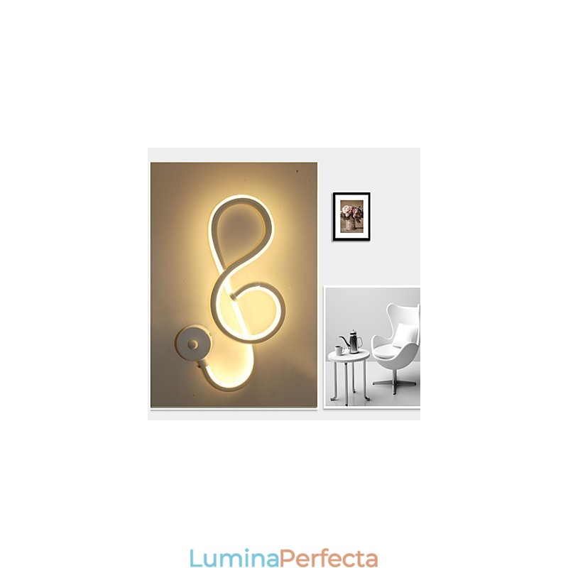 Lampă încorporată pentru culoar, bară luminoasă creativă modernă simplă, lampă pentru coridor, lampă de noptieră, lampă din aluminiu