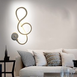 Lampă încorporată pentru culoar, bară luminoasă creativă modernă simplă, lampă pentru coridor, lampă de noptieră, lampă din aluminiu