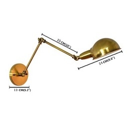 Rustic Lodge Tradițional Clasic Antic Alamă Caracteristică pentru Downlight Applique de perete