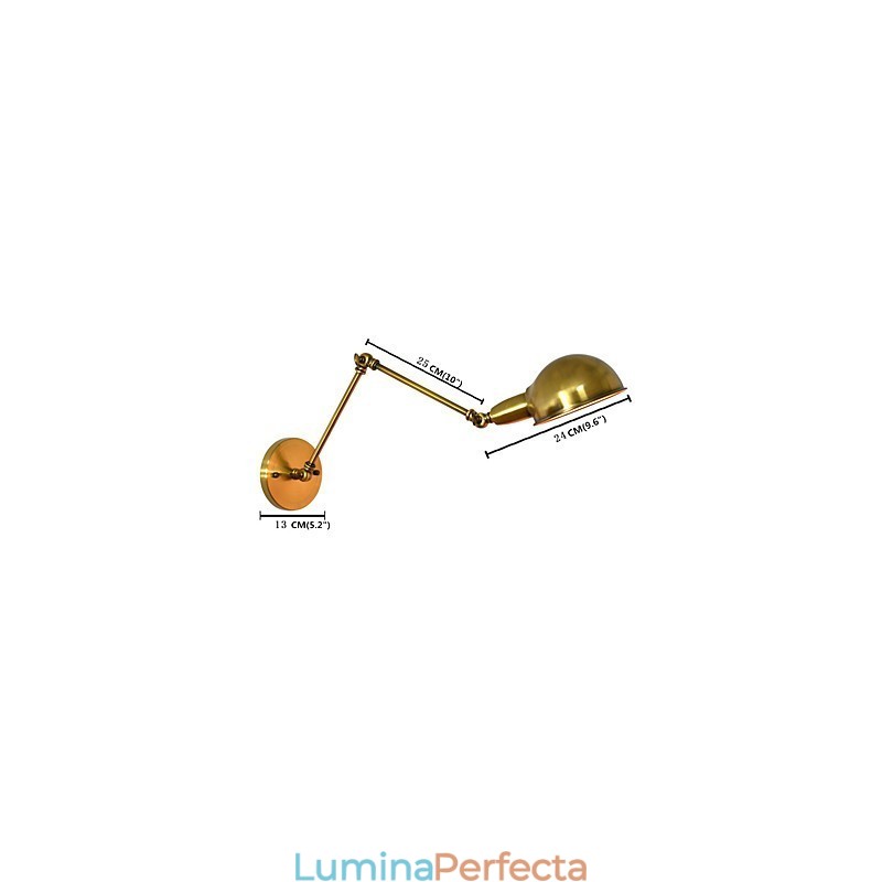 Rustic Lodge Tradițional Clasic Antic Alamă Caracteristică pentru Downlight Applique de perete