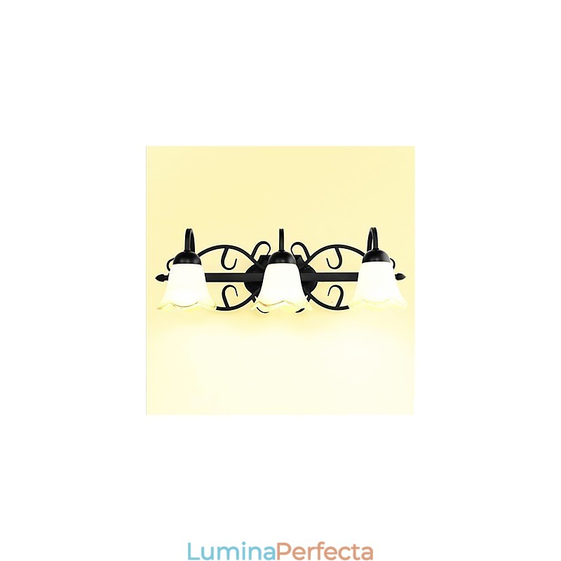 Caracteristică de pictură retro de țară pentru protecția ochilor Lumină ambientală Aplique de perete Aplic de perete
