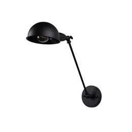 Aplică de perete din oțel vopsit Dumb Black American Coffee Decoration Lumină de perete retro Lampă cu sabie de lumină pe perete