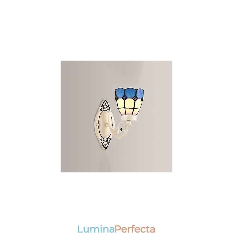 Caracteristică de pictură rustic Lodge pentru aplice de perete cu lumină ambientală