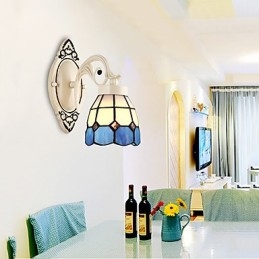 Caracteristică de pictură rustic Lodge pentru aplice de perete cu lumină ambientală