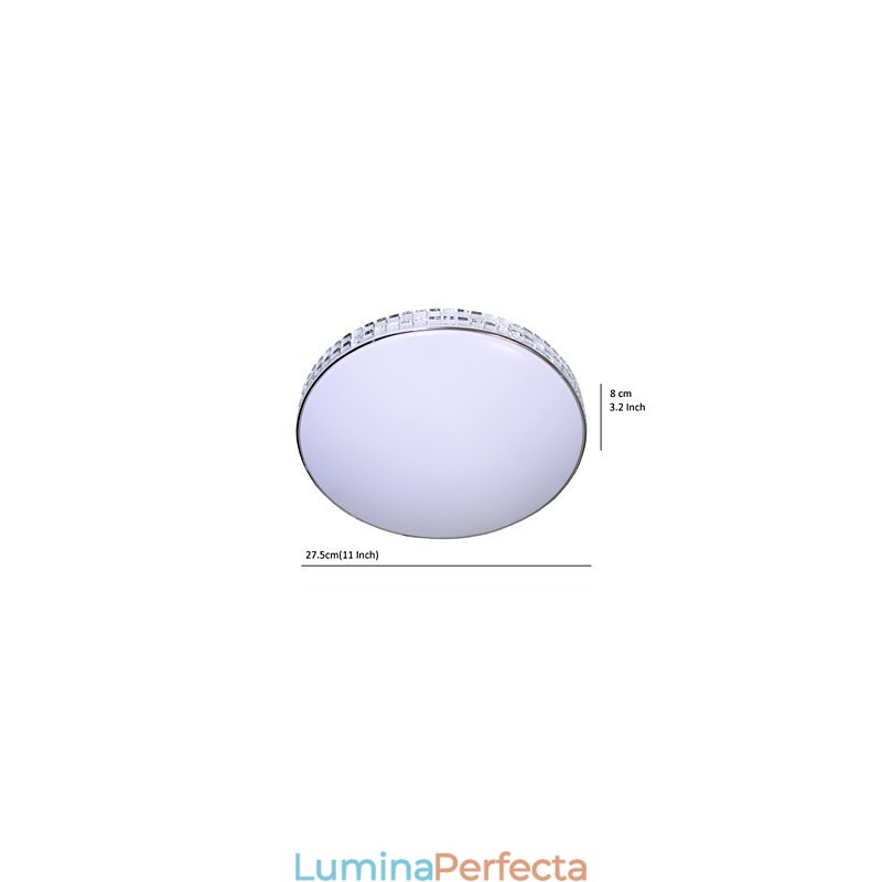 Plafoniera modernă cu montare încastrabilă Pictură din metal acrilic 90 Lumină 265V
