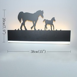 Noul Acrilic Lampă de Perete Personalitate Creativă Iluminat Decorativ Modern Minimalist Lampă Dormitor Lampă de Noptieră