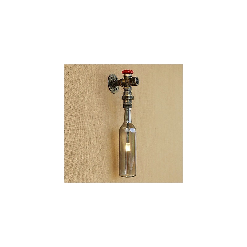 Country Retro Antique Bronze Caracteristică pentru protecția ochilor în stil mini Lumină ambientală