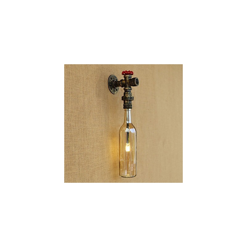 Country Retro Antique Bronze Caracteristică pentru protecția ochilor în stil mini Lumină ambientală