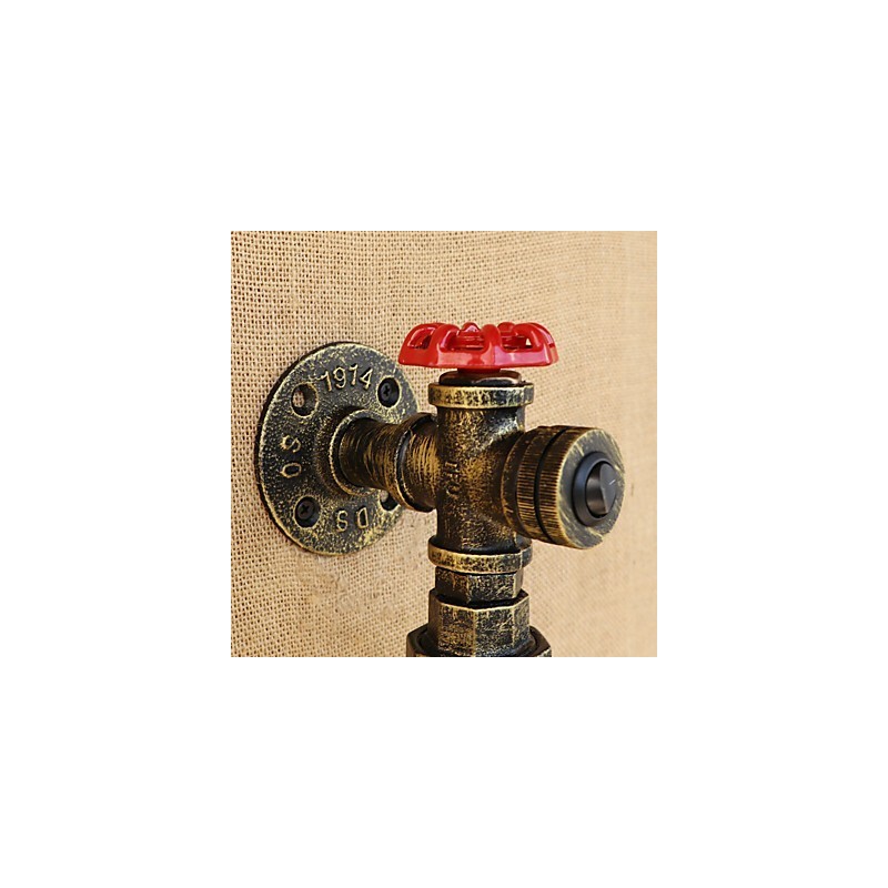 Country Retro Antique Bronze Caracteristică pentru protecția ochilor în stil mini Lumină ambientală