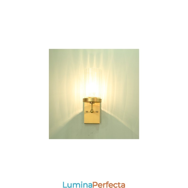 Caracteristică tradițională din alamă, tradițională, clasică, pentru aplice de perete cu iluminare în stil mini