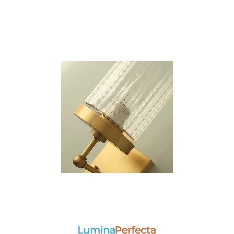 Caracteristică tradițională din alamă, tradițională, clasică, pentru aplice de perete cu iluminare în stil mini