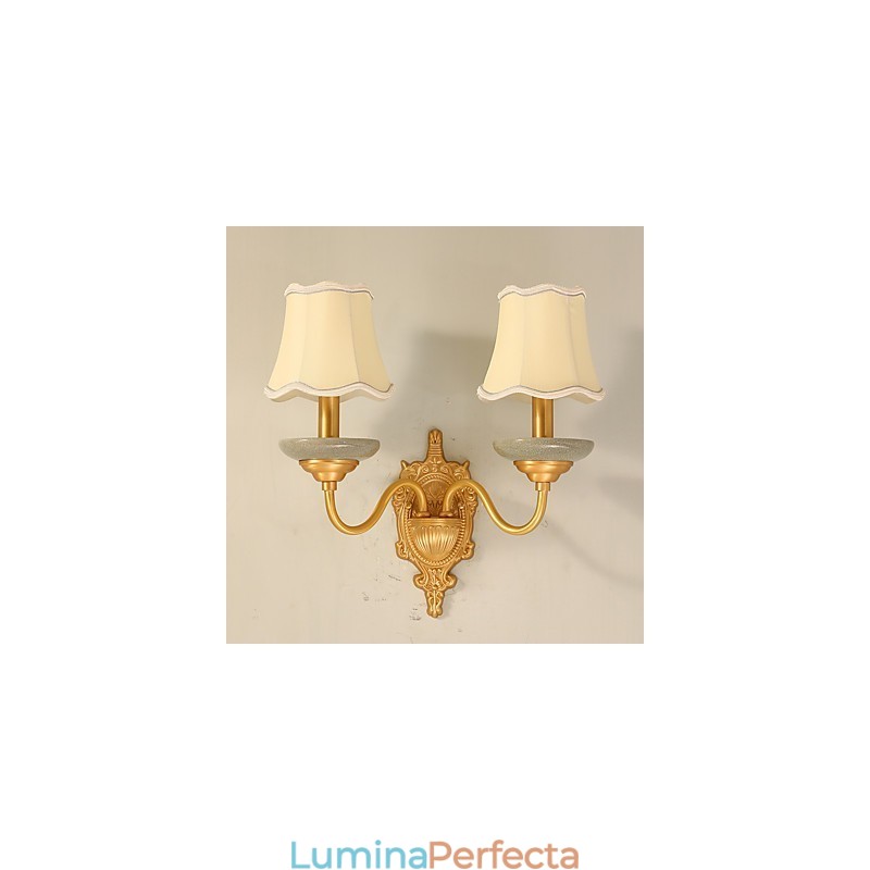 Simplu Country Traditional Clasic Alama Caracteristica pentru Mini Style Uplight Appliques Perete Lamp Pu