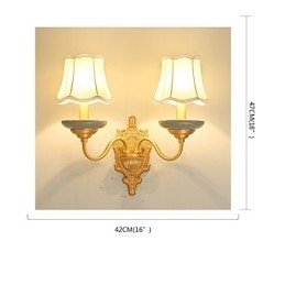 Simplu Country Traditional Clasic Alama Caracteristica pentru Mini Style Uplight Appliques Perete Lamp Pu