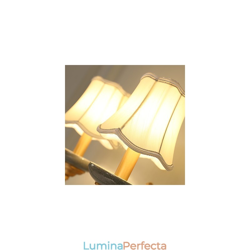 Simplu Country Traditional Clasic Alama Caracteristica pentru Mini Style Uplight Appliques Perete Lamp Pu