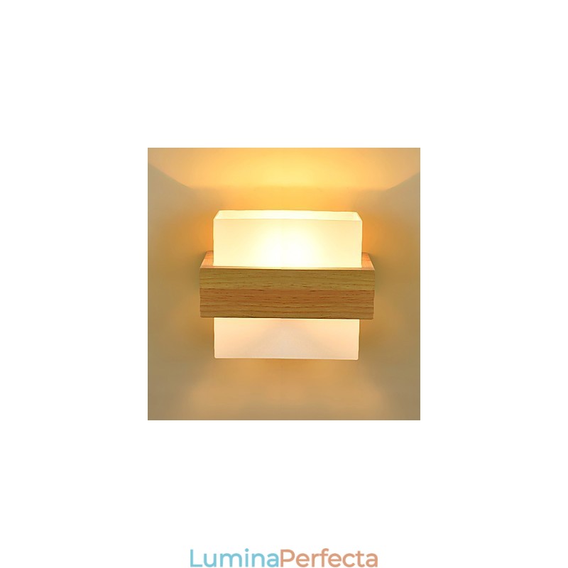 Caracteristică de țară noută pentru protecția ochilor în stil Mini Aplice de lumină ambientală Vehicul de noapte de noptiere Lampă de perete creativă pentru balcon