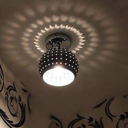 Minge poroasă creativă Reflecție estetică Absorb lumina din dom Lampă din fier forjat