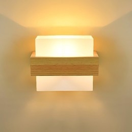 Caracteristică de țară noută pentru protecția ochilor în stil Mini Aplice de lumină ambientală Vehicul de noapte de noptiere Lampă de perete creativă pentru balcon