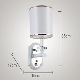 Aplice de perete cu iluminare în jos, modernă, contemporană, galvanizată