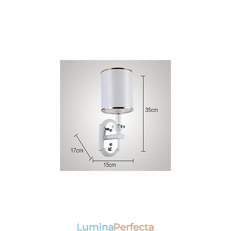 Aplice de perete cu iluminare în jos, modernă, contemporană, galvanizată
