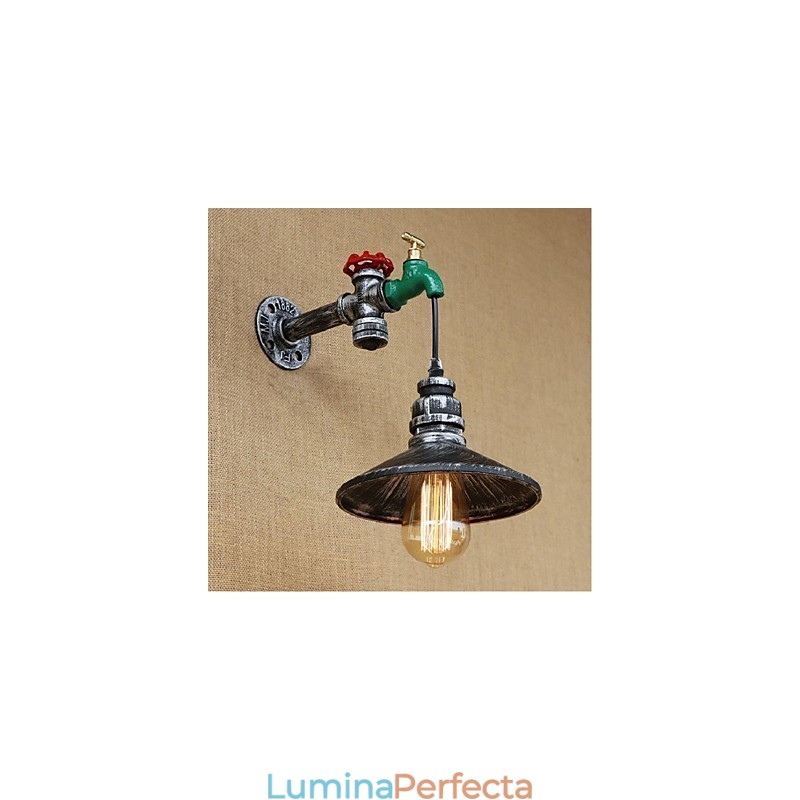 Caracteristică de pictură rustic Lodge pentru aplice de perete cu lumină ambientală