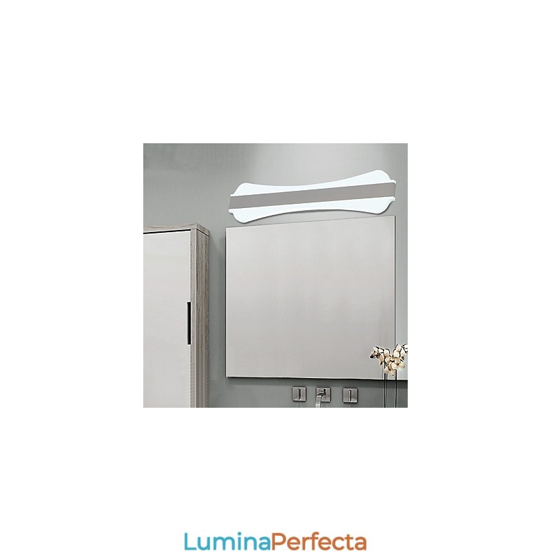 Lampă cu oglindă de înaltă calitate, 10W, lumini pentru baie, lumini de perete din inox și acril, iluminat de machiaj