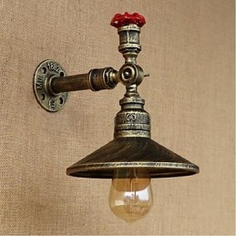 Caracteristică de pictură rustic Lodge pentru aplice de perete cu lumină ambientală