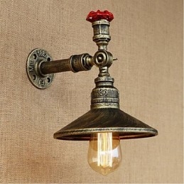 Caracteristică de pictură rustic Lodge pentru aplice de perete cu lumină ambientală
