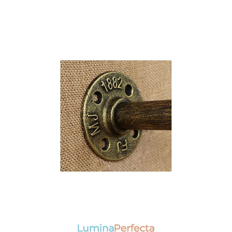 Caracteristică de pictură rustic Lodge pentru aplice de perete cu lumină ambientală