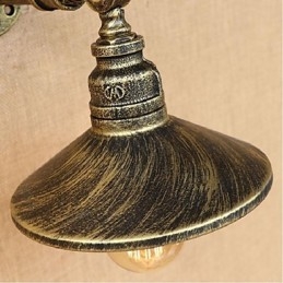 Caracteristică de pictură rustic Lodge pentru aplice de perete cu lumină ambientală