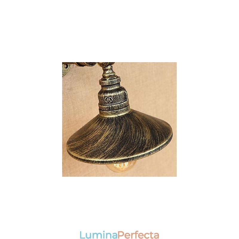 Caracteristică de pictură rustic Lodge pentru aplice de perete cu lumină ambientală