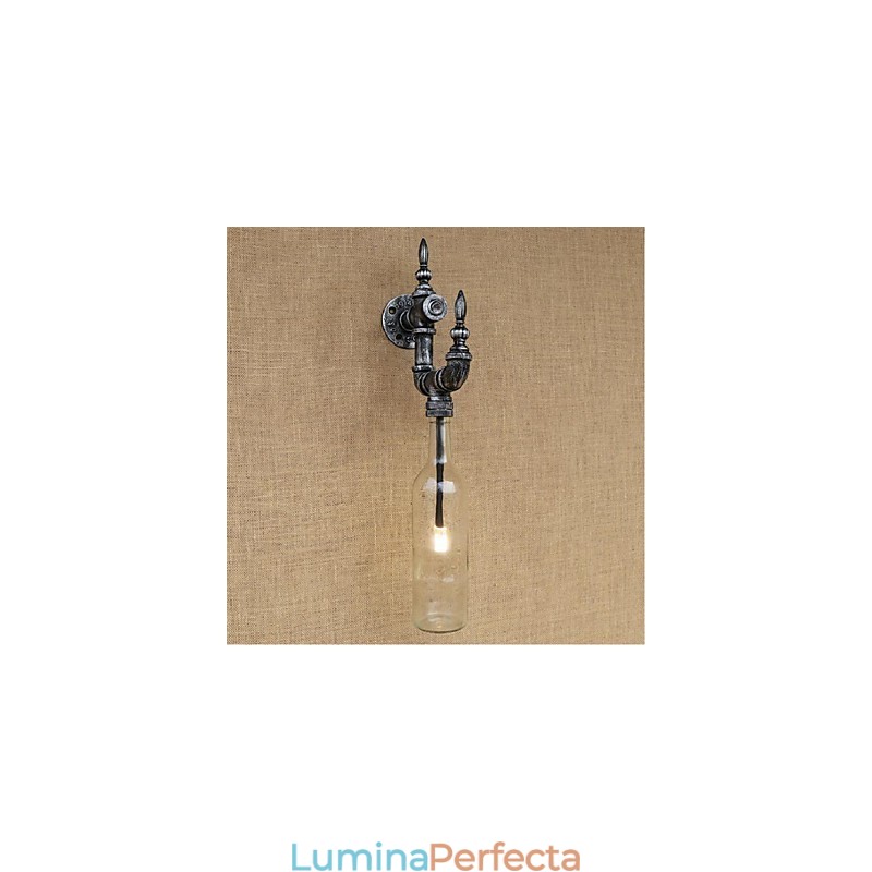 Rustic Lodge Silver Caracteristică pentru lumina ambientală Aplice de perete