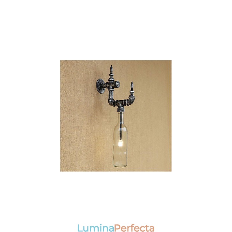 Rustic Lodge Silver Caracteristică pentru lumina ambientală Aplice de perete