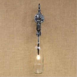 Rustic Lodge Silver Caracteristică pentru lumina ambientală Aplice de perete