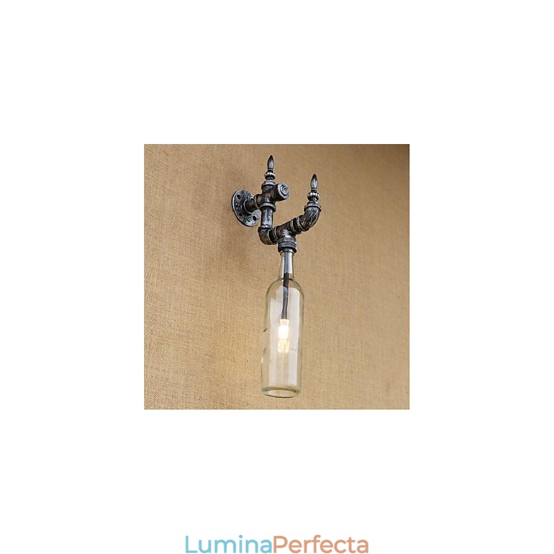 Rustic Lodge Silver Caracteristică pentru lumina ambientală Aplice de perete