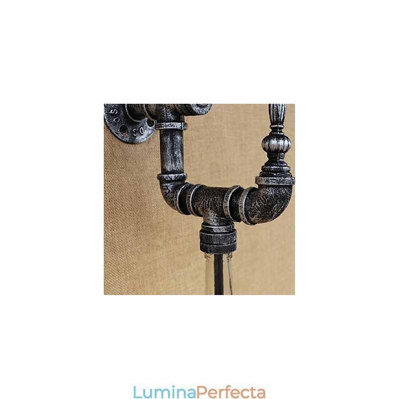 Rustic Lodge Silver Caracteristică pentru lumina ambientală Aplice de perete