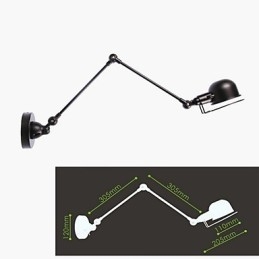 Lumini cu braț oscilant Metal modern contemporan