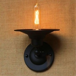Caracteristica de pictură rustică rustică pentru aplice de perete cu lumină ambientală cu braț oscilant