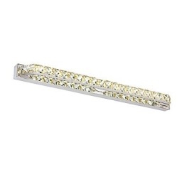 Lampă lungă cu oglindă de înaltă calitate, lumini pentru baie, lumini de perete din metal și cristal