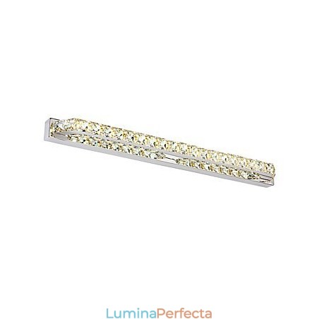 Lampă lungă cu oglindă de înaltă calitate, lumini pentru baie, lumini de perete din metal și cristal Lampă lungă cu oglindă de înaltă calitate, lumini pentru baie, lumini de perete din metal și cristal
