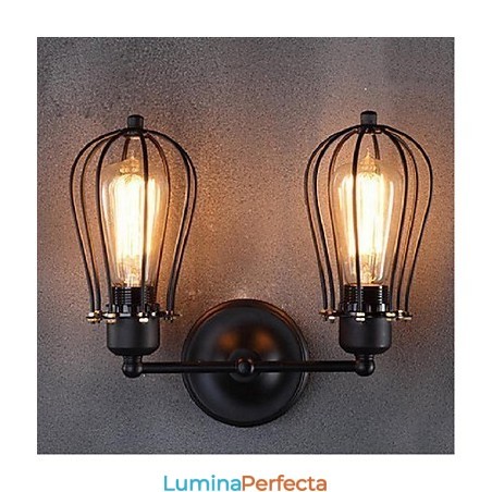 Retro Grapefruit American Village Iron Antique Restaurant Corridor Coridor Lampă de perete Retro Grapefruit American Village Iron Antique Restaurant Corridor Coridor Lampă de perete