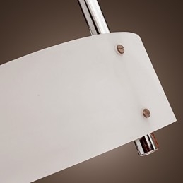 Candelabru din metal cromat în stil mini modern și contemporan Garaj cu montaj încastrat