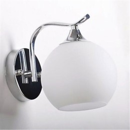 Caracteristică modernă și contemporană galvanizată pentru protecția ochilor în stil mini Aplice de perete cu lumină ambientală
