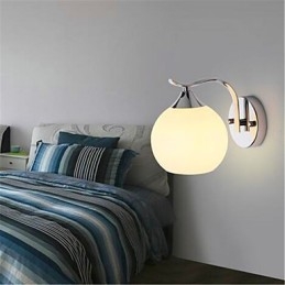 Caracteristică modernă și contemporană galvanizată pentru protecția ochilor în stil mini Aplice de perete cu lumină ambientală
