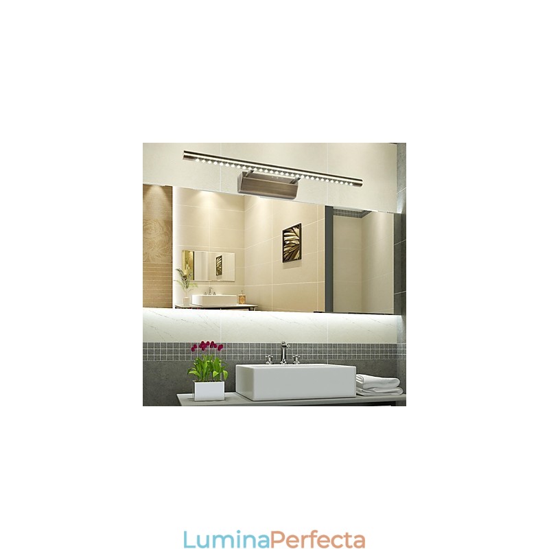 Lampă pentru oglindă cu tub rotund