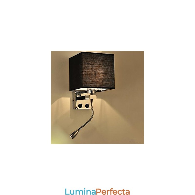 Camera de hotel modernă, lectură, coridor, țesătură creativă, lampă de noptieră